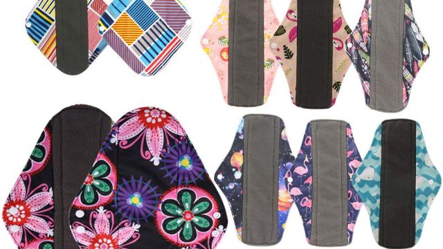 Assorbenti lavabili colorati