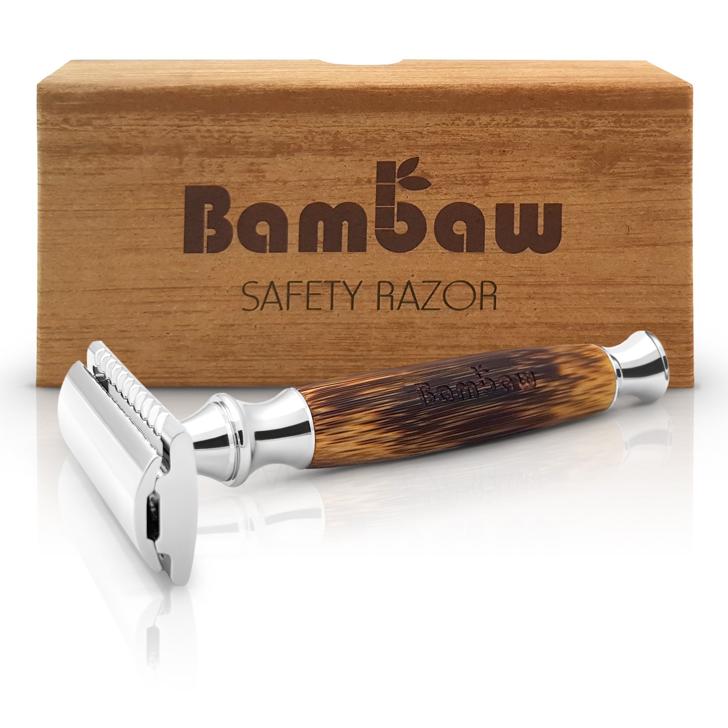 Rasoio da Barba Vintage in Bamboo Bambaw